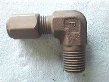 Parker Hannifin, 1/4" Male Pipe  x  1/4" Tube 90 Degrees