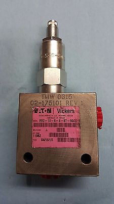 TMW 0315, 02-175101 REV 1, RV2-10-S-S-8T-50/22.50, Eaton, Relief Valve